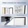 Simzlife 3 Cu. ft. Upright Freezer with Adjustable Temperature Controls
