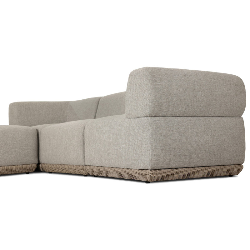 Evander Outdoor 4 - Seat Patio Sectional