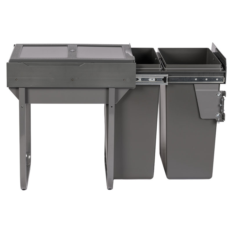 Pull Out Rubbish Bin - 56 L
