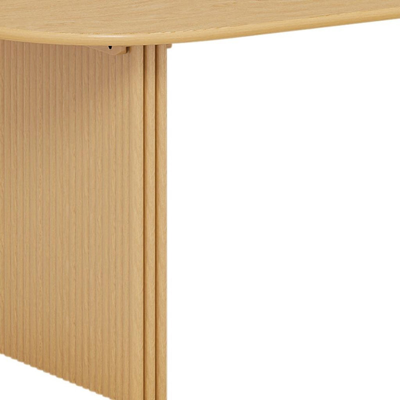 Table de salle à manger 79 po, 30"H x 79"L x 33.5"W, Naturel