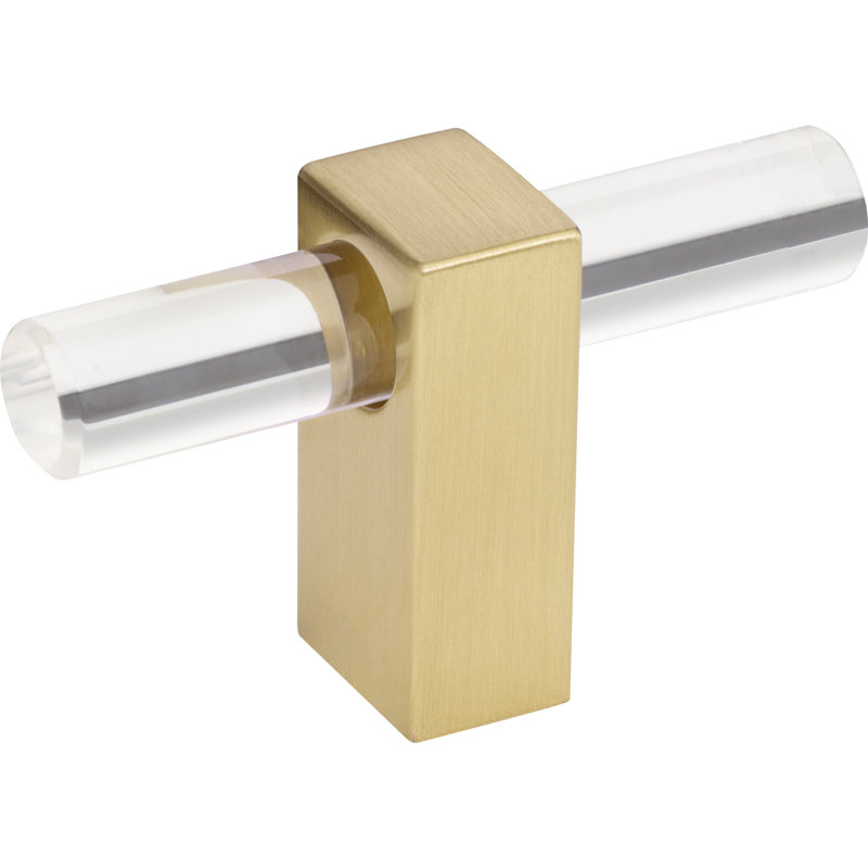 Bar Knob, Brushed Gold