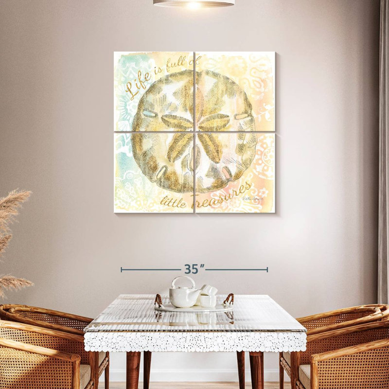Brampt Golden Treasures Inspiration, 38" H x 38" W