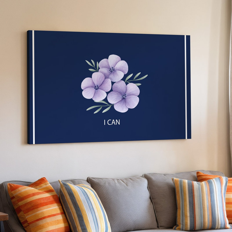 Reproduction d'art sur toile, H 30 po x l 30 po