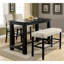 Poutre centrale de table de bar Bold
