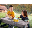 Kids 2 Piece Solid Wood Rectangular Outdoor Table Or Chair and Chair Set-444654600