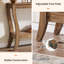 110cm Unfinished Solid Wood Console Table