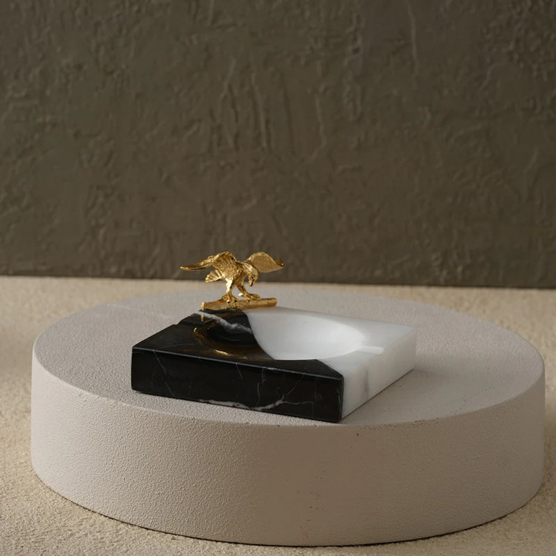Eagle-shaped Square Ashtray