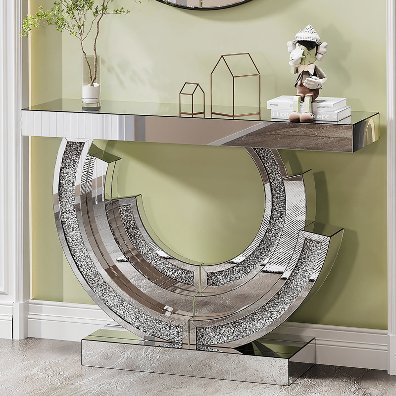Console en miroir pour le salon