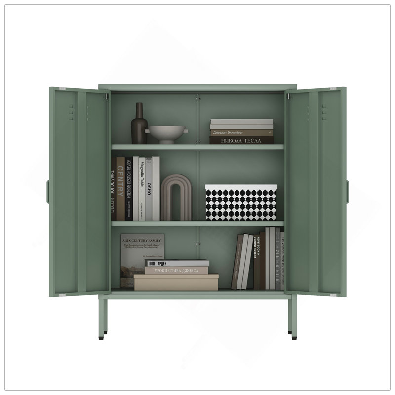 Accent Cabinet In Sage Green, Sage Green