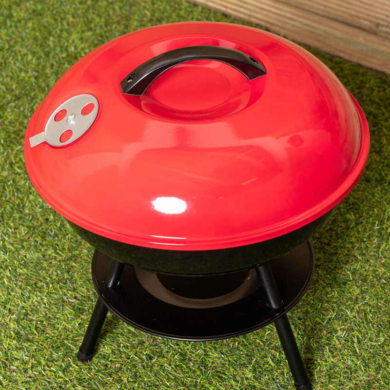 Dakota Fields Charleah 36.83cm W Kettle Charcoal Grill