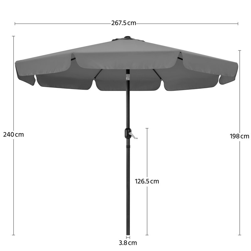 Buna Tilt Market Parasol