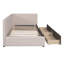 Lit de jour en tissu d'ameublement (beige)-355649869