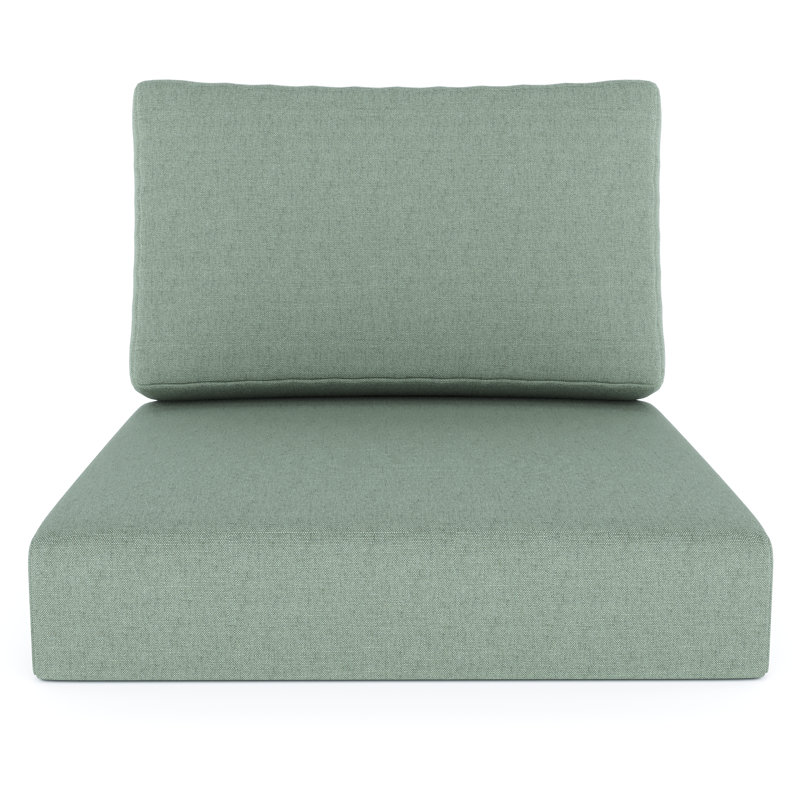 Amala Sunbrella® Outdoor Deep Seating Cushion, Sunbrella® Canvas Spa, 28.5" W x 28.5" D
