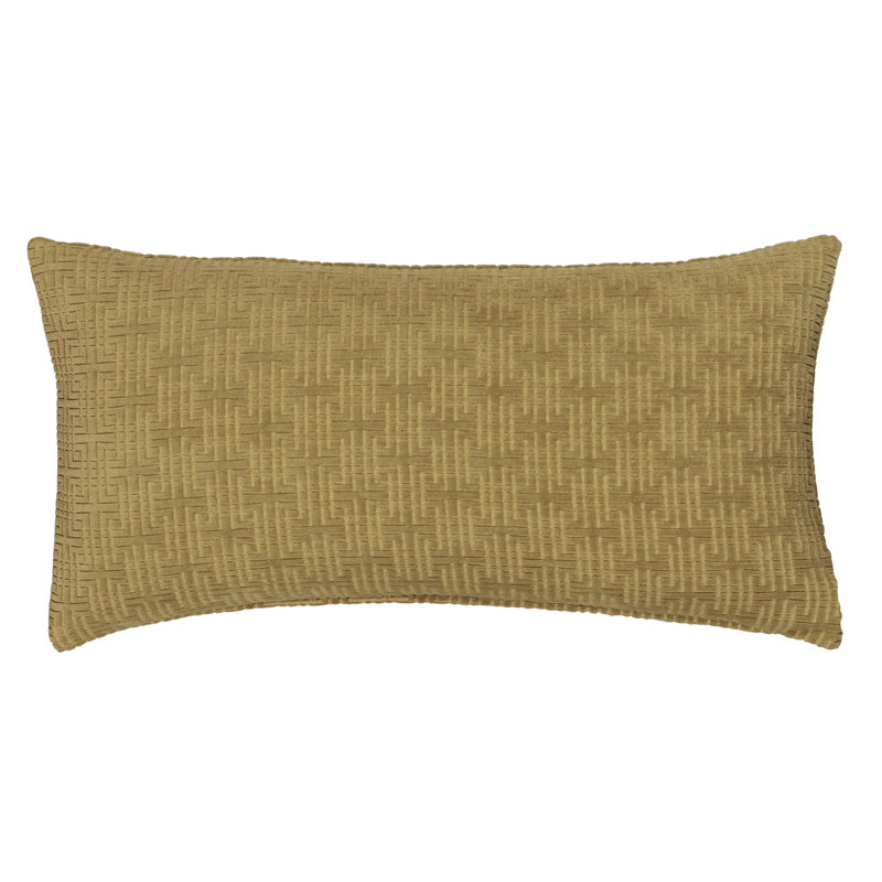 Coussin Odeon, 21" x 12", Feather, Seaweed