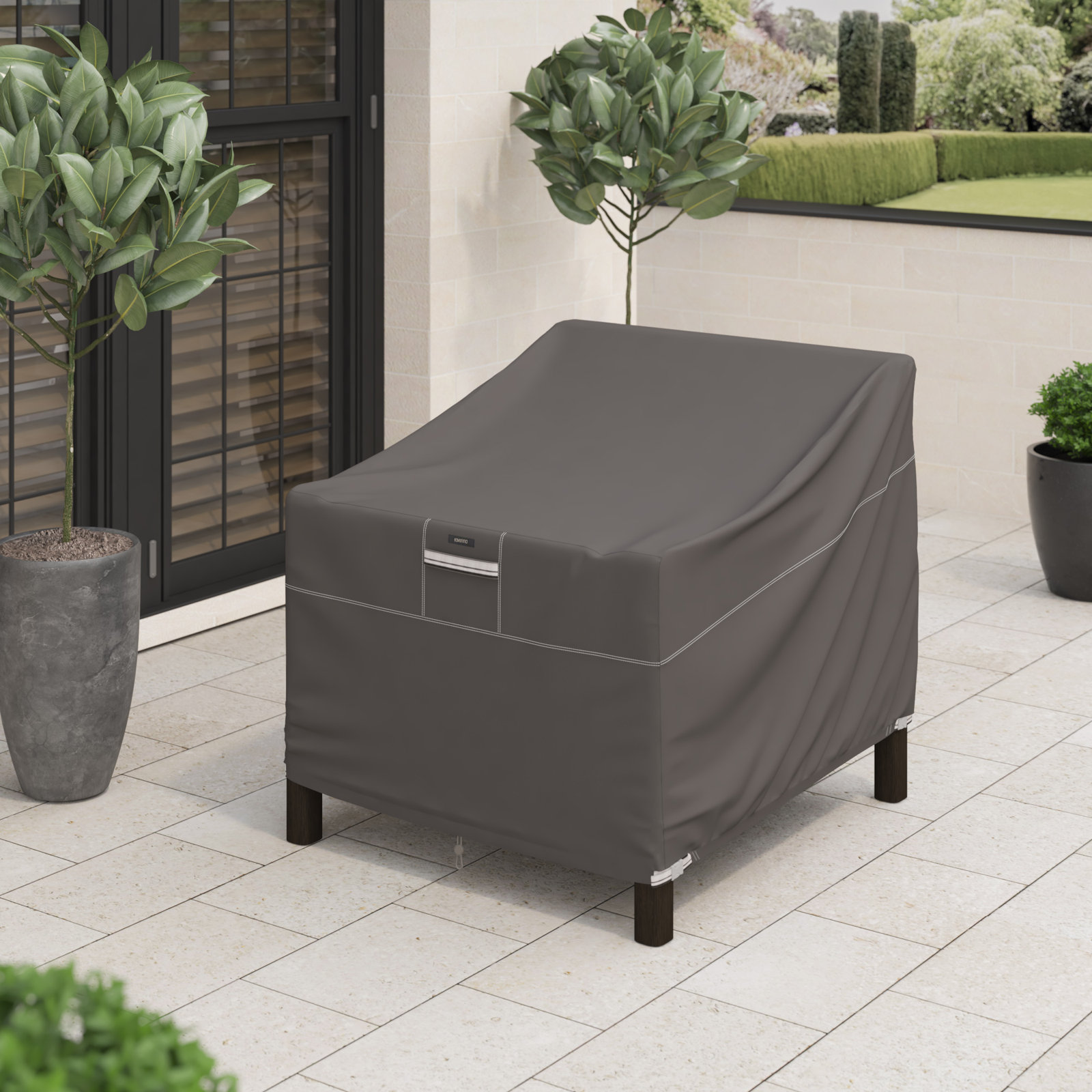 Outdoor Club Chair Patio Cover, 31" H x 38" W x 40" D