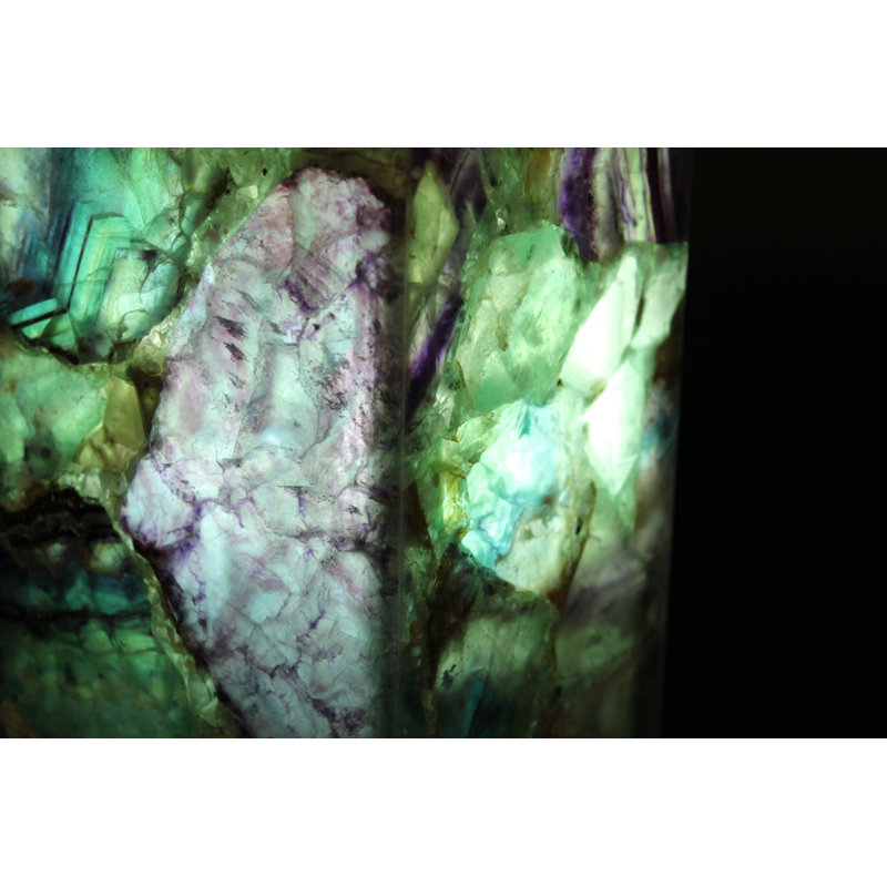 Lampe fluorescente émeraude galaxie