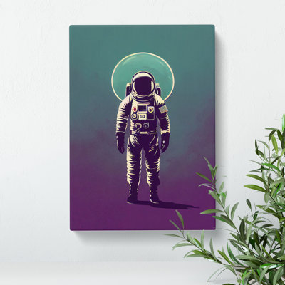 Astronaut Of The Future - Wrapped Canvas