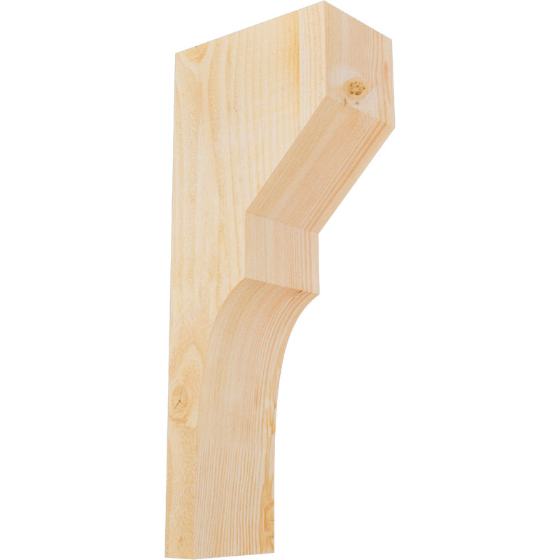 Corbeau Monterey, H 26 po x l 6 po x P 10 po, Sapin de Douglas, Sciage brut