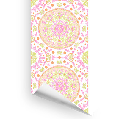 Henni Peel & Stick Floral Roll