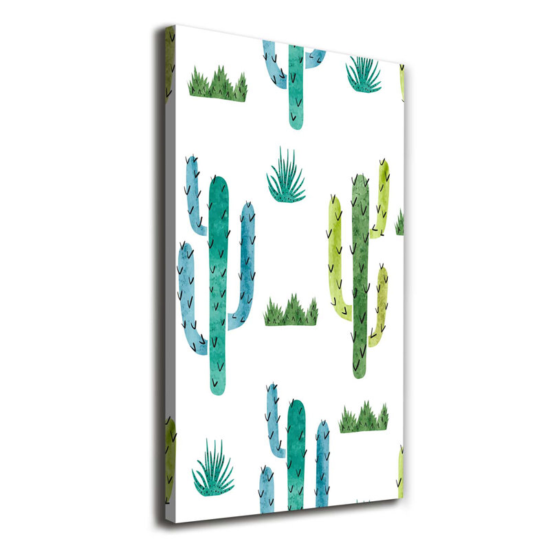 Cacti - Wrapped Canvas Print