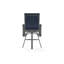 Fauteuil pivotant à hauteur de barre en aluminium Belle Isle Sling-1621558757-1621558754