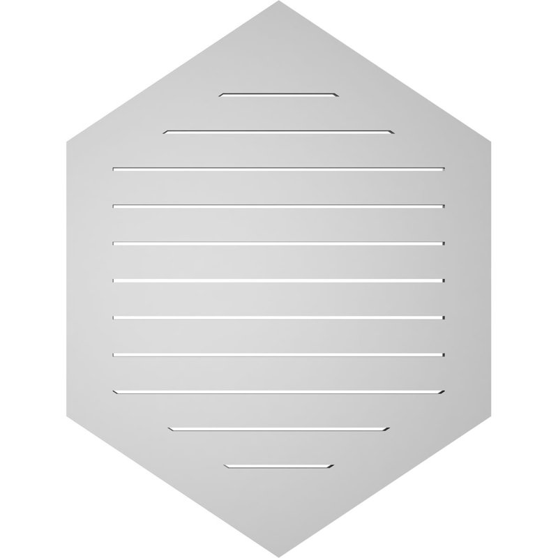 Pente verticale verticale en uréthane 8 pi, 1" H x 32" W x 42" L