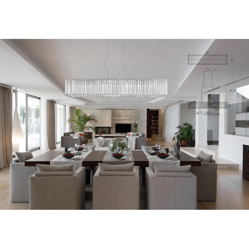 Hanan 11 - Light Crystal Pendant