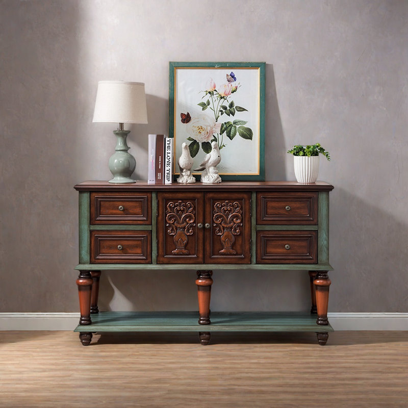 Console American Retro, Brun/vert