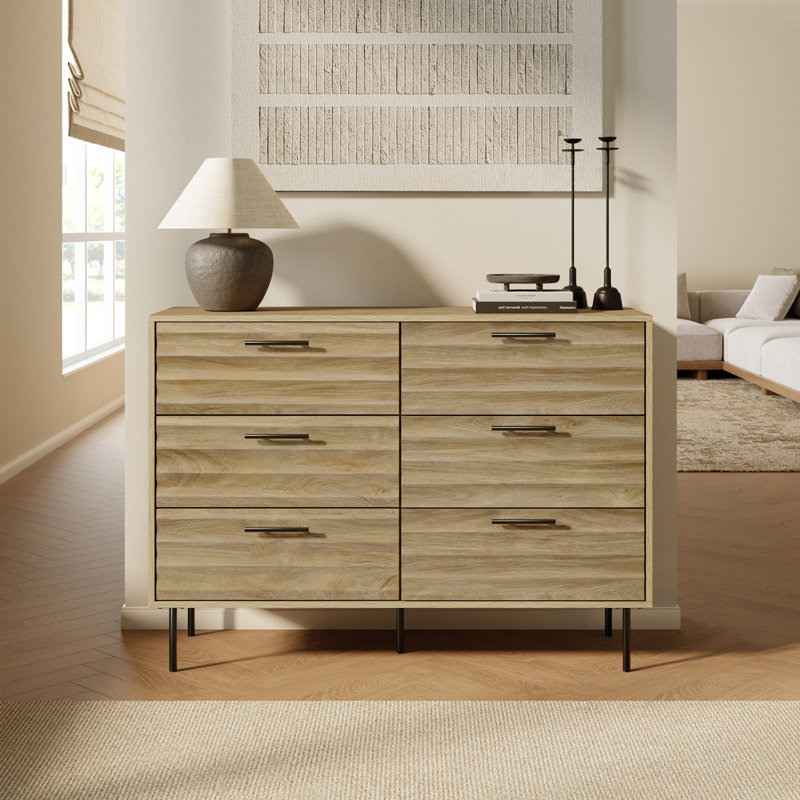 Commode 6 tiroirs Casper