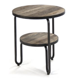 Alberta Solid Wood End Table