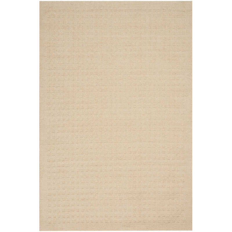 Avayah Wool Geometric Indoor Rug, Rectangle 5' x 7'6
