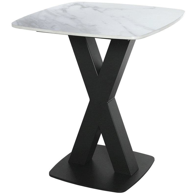Deptula Lamp Side Table - In White