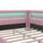Full XL Size Upholstered Daybed With Integrated Storage, L-Shaped Layout With LED Strip And USB Connectors, Linen Fabric Bed Frame-1094767299-1094767302