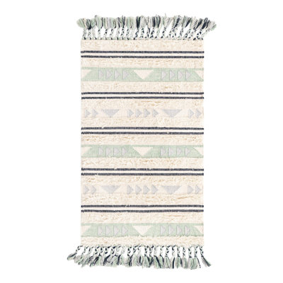 Tapis siphon Mesa Aquamarine_Unique Loom