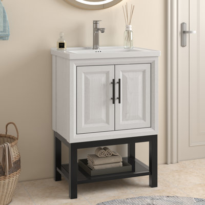 Gadsden 24" Single Bathroom Vanity with Ceramic Top