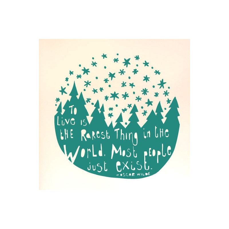 Wall Decal, Dark Green