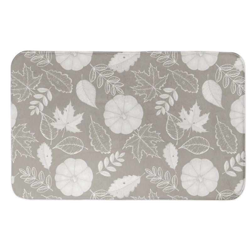 Tapis de salle de bain citrouille Oneridge