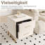 40cm W Manufactured Wood Bedside Table