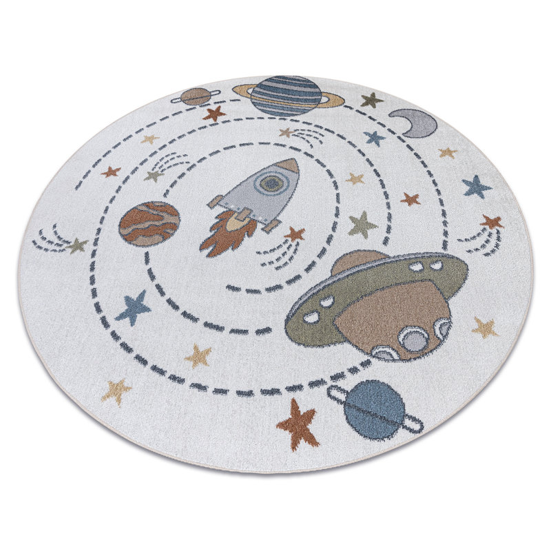 Harva Area Rug, Round 120cm