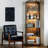 Nut-brown Solid  Wood Display Cases