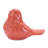 Ceramic Floral Bird Figurine