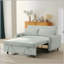Canapé-lit 57,48 "convertible 2 places avec canapé-lit et canapé-lit moderne avec deux coussins décoratifs et ports USB pour le salon-1490450504