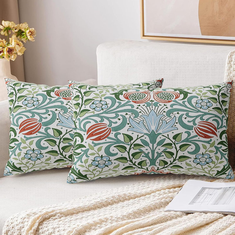 Indoor / Outdoor Colourful Square Cushion Cover