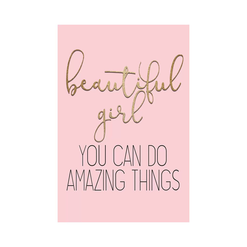 Amazing Things by Kimberly Allen - Print on Canvas, 30.48cm H x 20.32cm W x 1.91cm D, Wrapped Canvas
