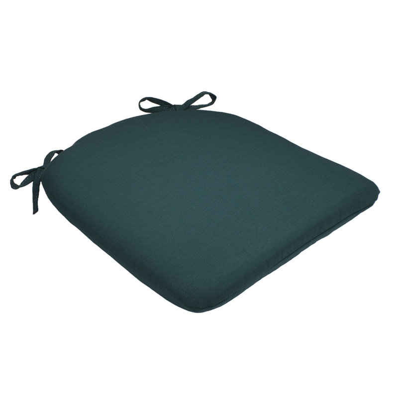 Coussin de tabouret de bar intérieur / extérieur Kippie, Brique, H 1,5 po x l 16 po x p 17 po