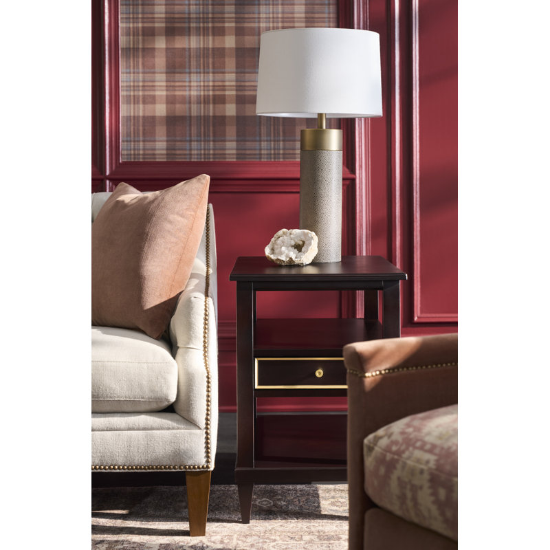 Matteo End Table, Café Mocha