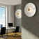 Moon 1-Light Dimmable Flush Mount