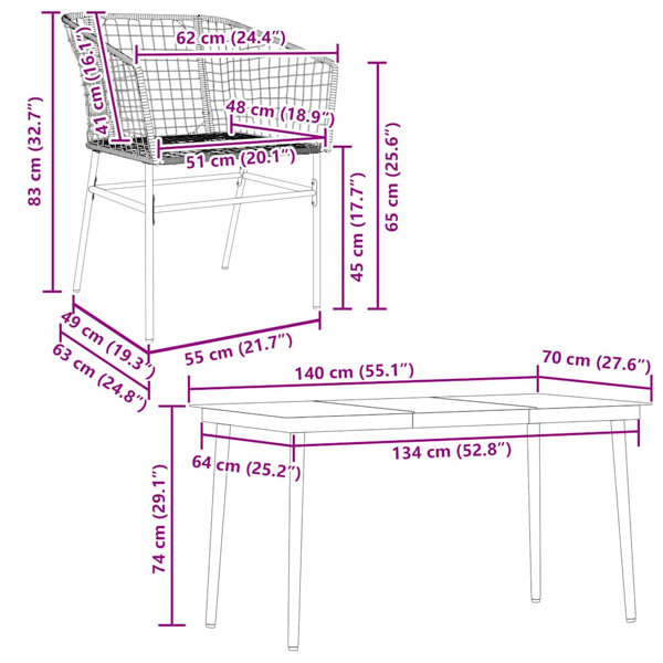 Dimensions du produit