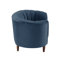 Chaise avec capitonnage à rainures verticales et conception incurvée-1520906211