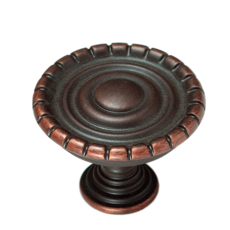 Laurel 1-1/4" Satin Copper Round Knob Multipack